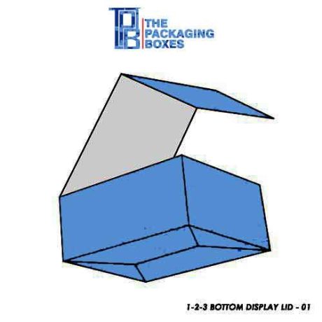 1-2-3 Bottom Display Lid Boxes
