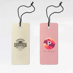 custom printed tags