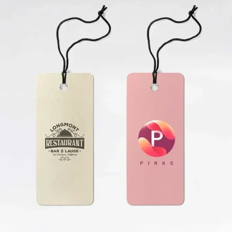custom printed tags