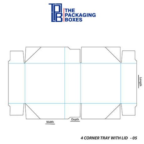 4-Corner-Tray-With-Lid-full-template