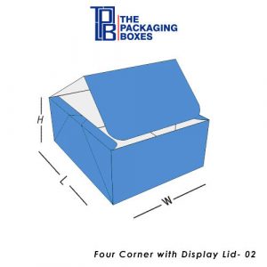 Four Corner with Display Lid Boxes