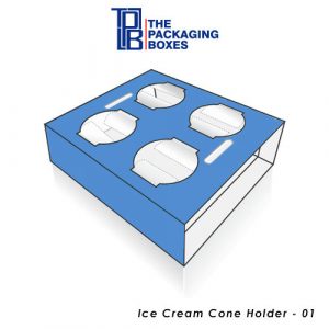 Custom Ice Cream Cone Holder Boxes