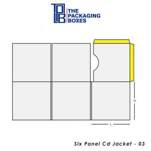 Custom Six Panel CD Jacket Boxes
