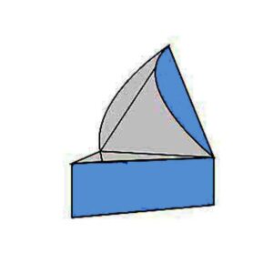 Triangular Tray Lid Boxes