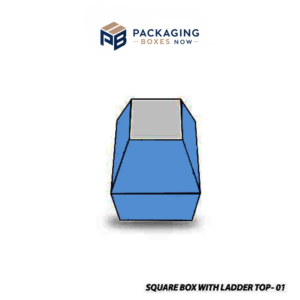 Square Box with Ladder Top