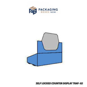 Self-Locked Counter Display Tray