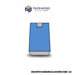 Box with Hanging & Locking Tabs