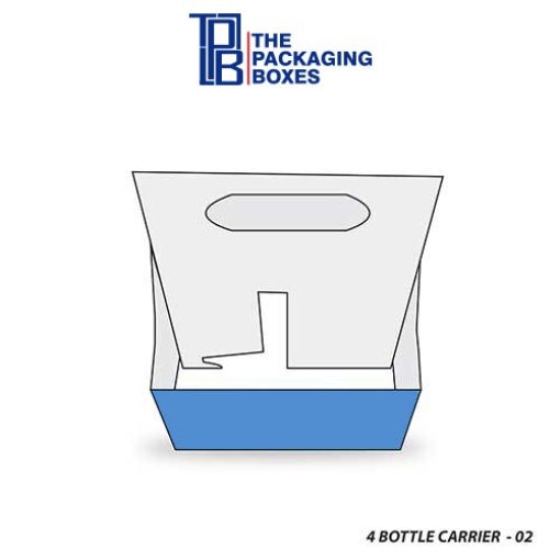 4 Pk Bottle Carrier Boxes