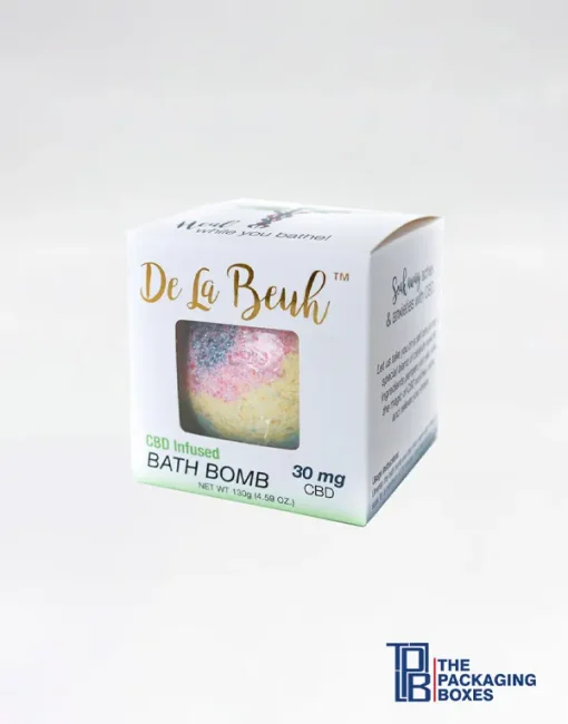 Custom Bath Bomb Boxes