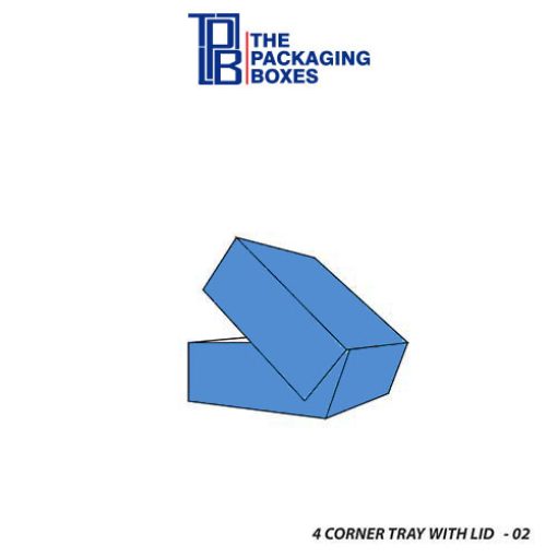 4 Corner Tray With Lid side