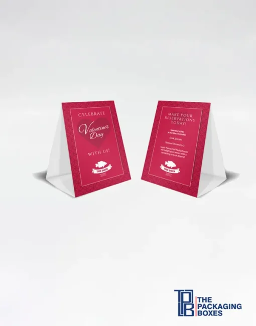 custom Table tents