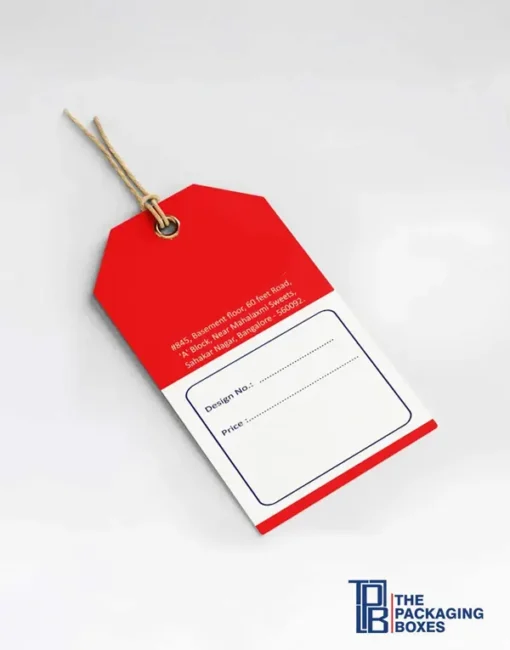custom printed tags