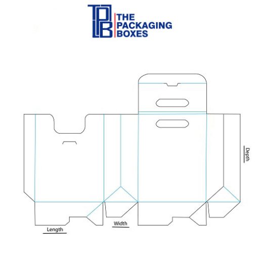 Bag-Shaped-Box-With-Handle-Template