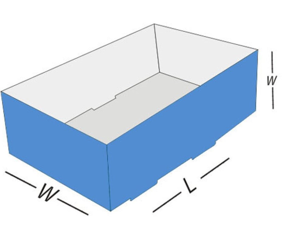 Foot Lock Tray Boxes