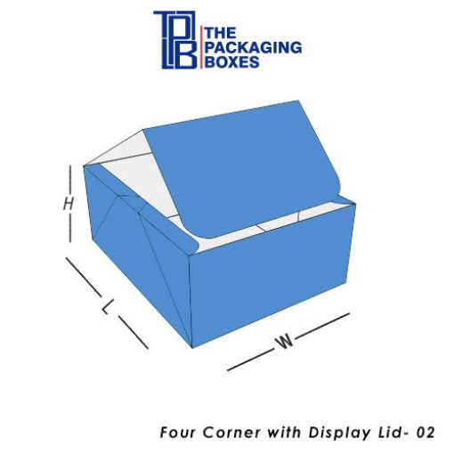 Four Corner with Display Lid Boxes