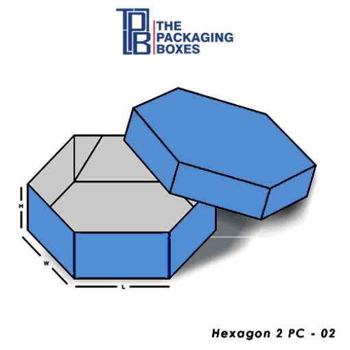 Custom Hexagon 2 PC Boxes