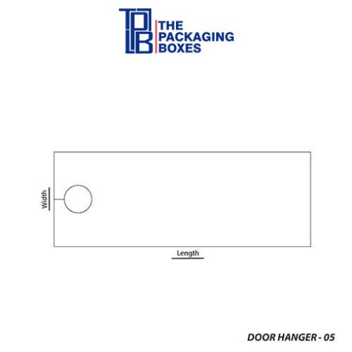 Door Hanger Boxes template