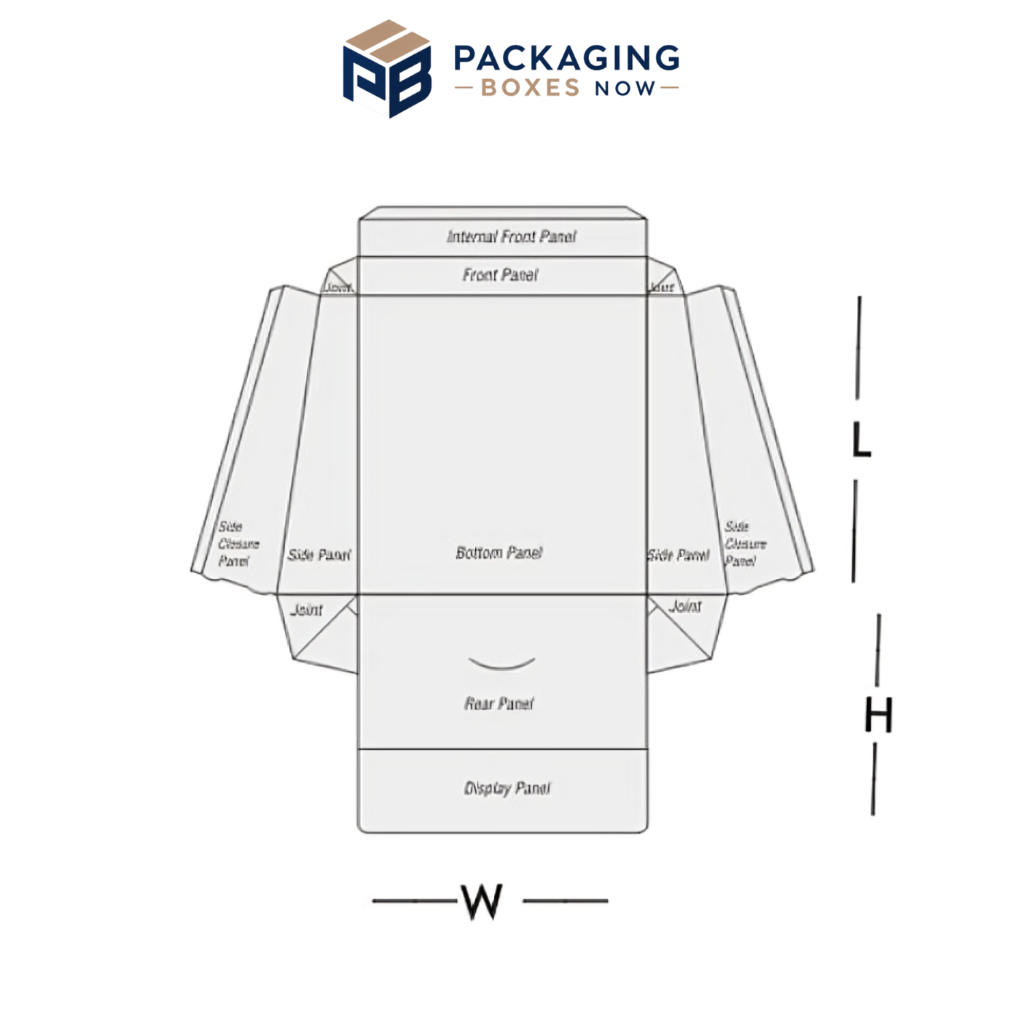Double Wall Display Lid