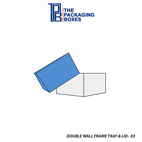 Double Wall Frame Tray Lid Boxes