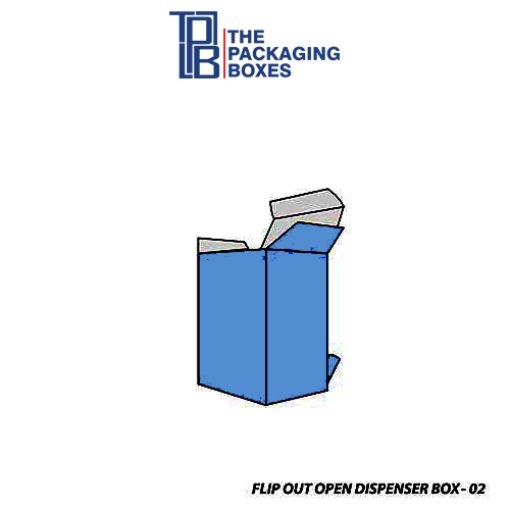 Flip Out Open Dispenser Boxes