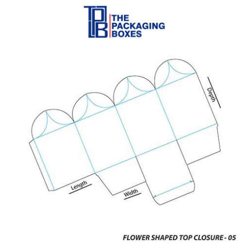 Flower-Shaped-Top-Closure-Template