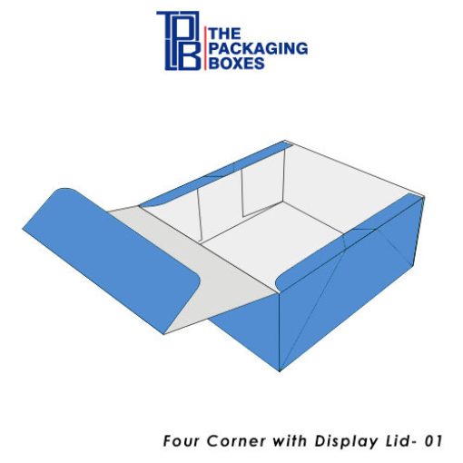Four Corner with Display Lid Boxes