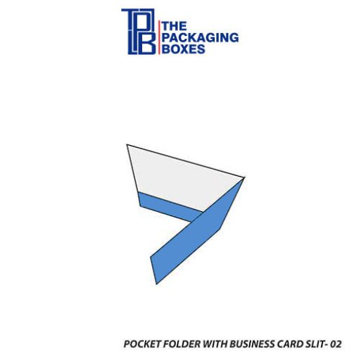 Folder Business Card Boxes Slit top