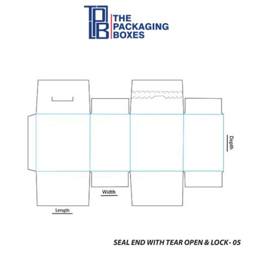 Seal End with Tear Open Boxes