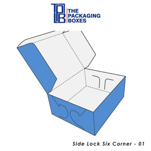 Side Lock Six Corner Boxes