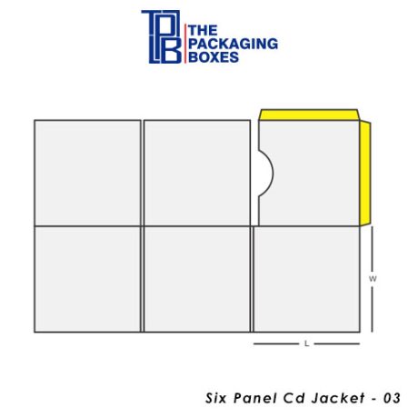 Custom Six Panel CD Jacket Boxes