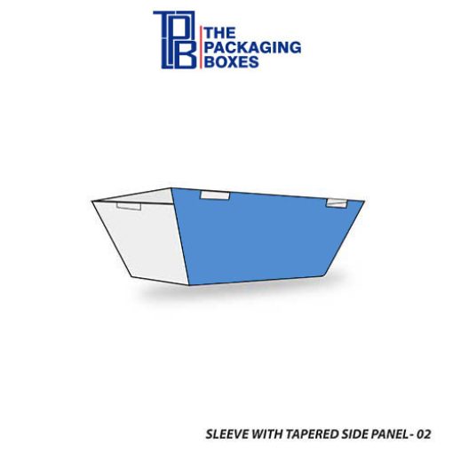 Sleeve with Tapered Side Panel Boxes