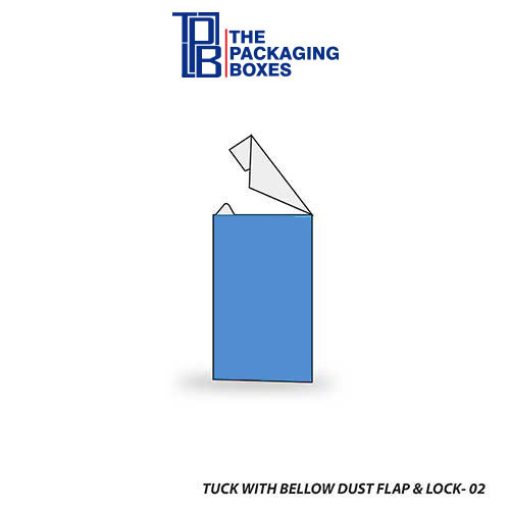Tuck with Bellow Dust Flap Lock Boxes