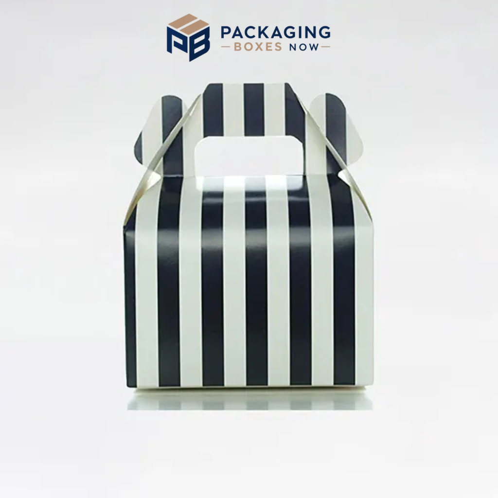Custom Black Gable Boxes