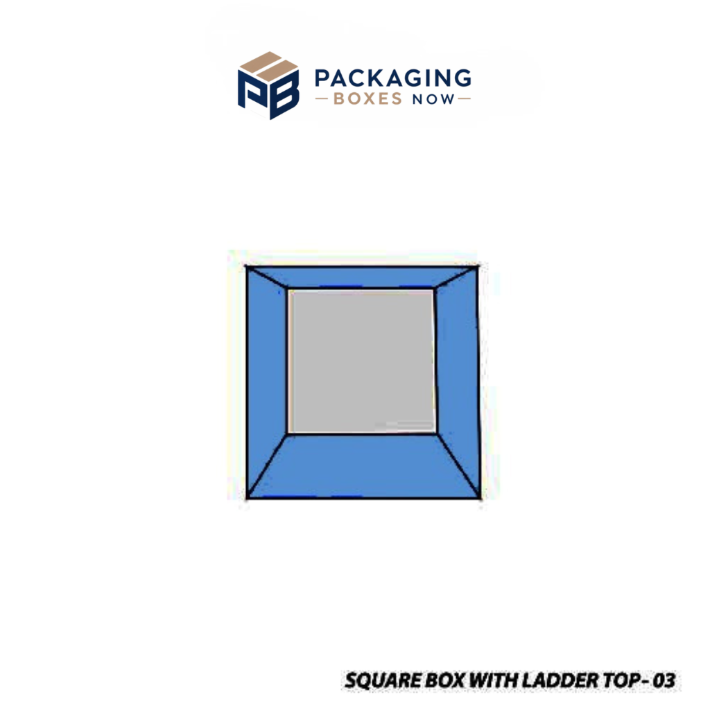 Square Box with Ladder Top