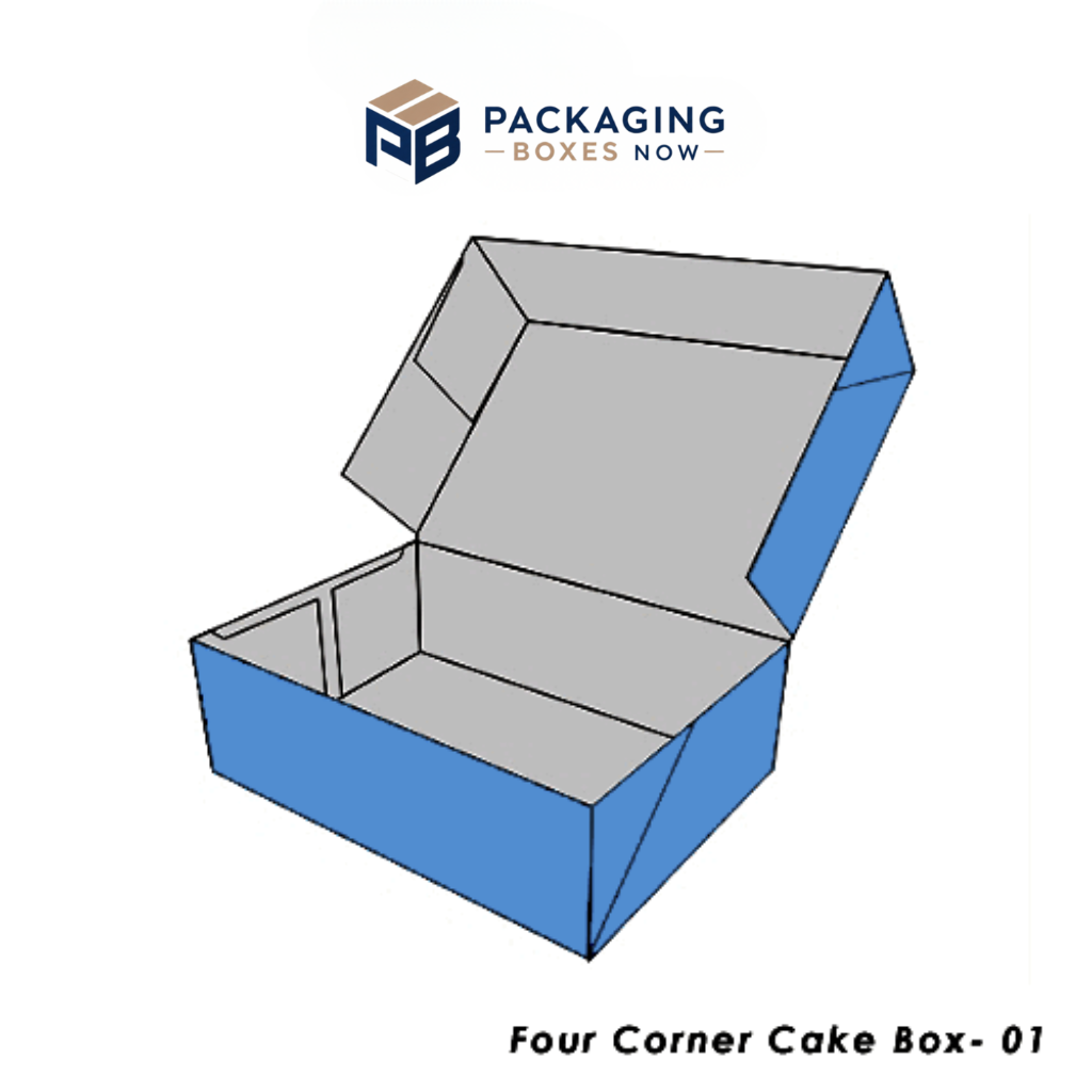 Four Corner Cake Box
