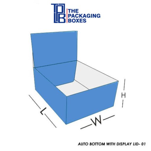 Auto Bottom Display Lid Boxes