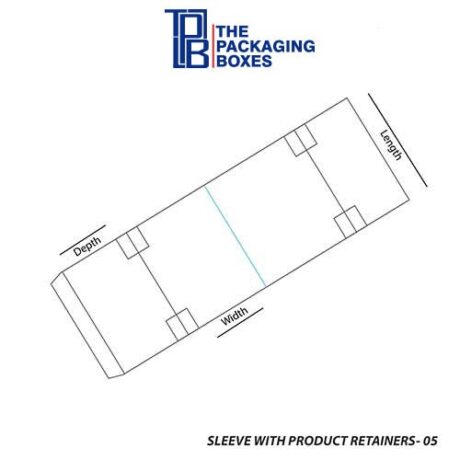 Sleeve with Product Retainers Boxes